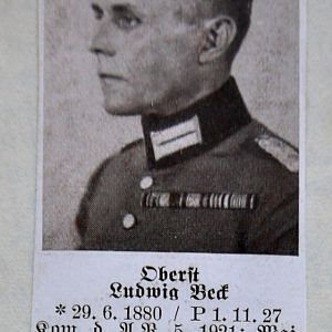 A-B Who's Who of senior German Army officers (Birley's Bible)