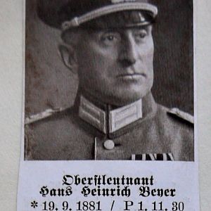 A-B Who's Who of senior German Army officers (Birley's Bible)