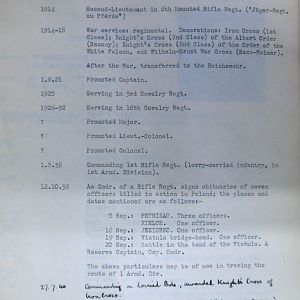 A-B Who's Who of senior German Army officers (Birley's Bible)