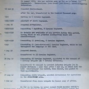 A-B Who's Who of senior German Army officers (Birley's Bible)