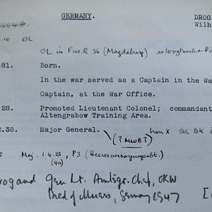 C-E Who's Who of senior German Army officers (Birley's Bible)