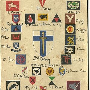 2nd Army Thanksgiving Service Sheet