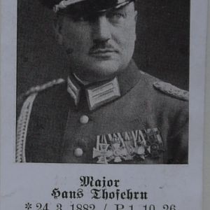 (T-Z) Who's Who of senior German Army officers (Birley's Bible)