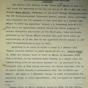 (T-Z) Who's Who of senior German Army officers (Birley's Bible)