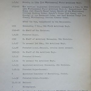 (T-Z) Who's Who of senior German Army officers (Birley's Bible)