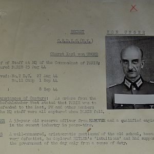 (T-Z) Who's Who of senior German Army officers (Birley's Bible)