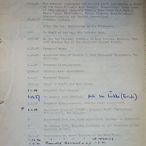 (T-Z) Who's Who of senior German Army officers (Birley's Bible)