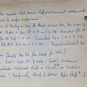 (T-Z) Who's Who of senior German Army officers (Birley's Bible)