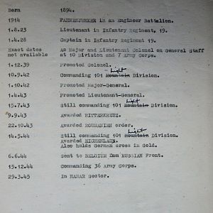 (T-Z) Who's Who of senior German Army officers (Birley's Bible)