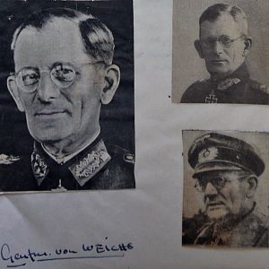 (T-Z) Who's Who of senior German Army officers (Birley's Bible)