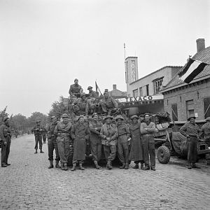 Irish Guards Group, Guards Armoured Division, Aalst, 18 Sept 44