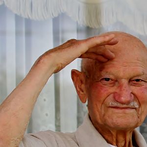 Giuseppe Torcasio Saluting