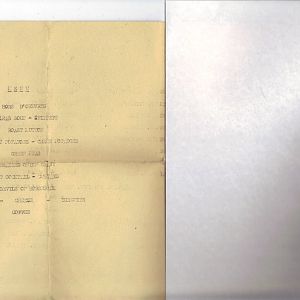 Farewell dinner menu P1