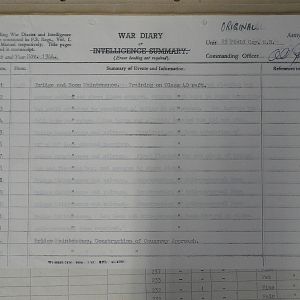 War Diary 89th RE 1944