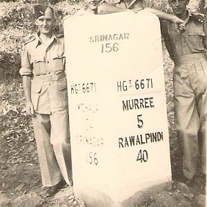 Dad On right airforce india