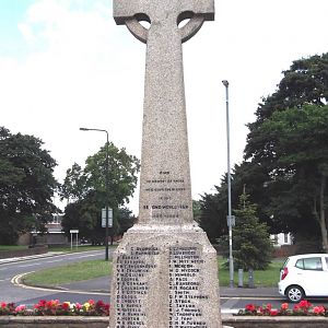 Aldridge War Memorial Staffordshire