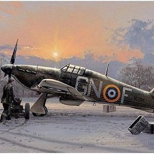 Hurricane in winter