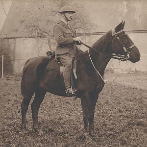 2nd Lt. L.D. Breare (Transport Officer) France 4th Nov. 1916
