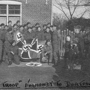 No 1 troop, Lothians At Veldhoven prior To The Reichswald attack, Feb 1945
