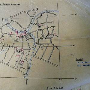 5th Battalion COLDSTREAM GUARDS positions, 16 Feb 1945: Mull, Retut