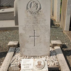 TSM TippingW, Commander, 6th Troop  A Squadron, 15th 19th Hussars,  Mollem Community Cemetery