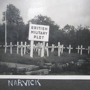Narvik Cemetery 1948