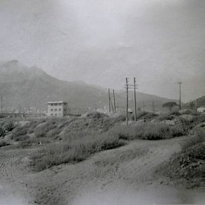 Salerno Beach. Part of beach where British troops landed.