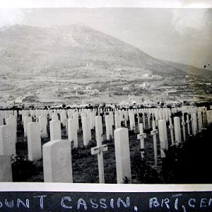 Monte Cassino British Cemetery.