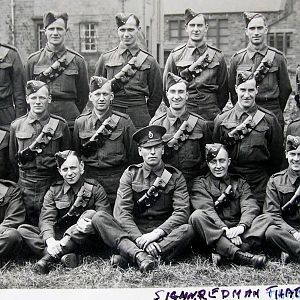 Berry Brow, Huddersfield, training camp 1940.