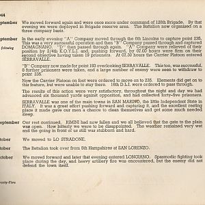 6th Y&L   Diary Of Events 1943 45   039