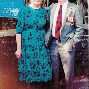 Leslie Vaughan - War Medals