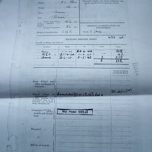 Harry Salt Service Records