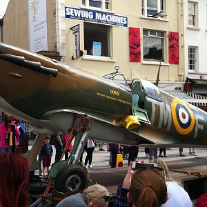 Spitfire replica, Ulster Aviation Society