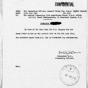 2d Ranger Bn - Pte Du Hoc - HMML 304 - Page 1