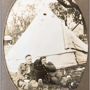 Ben_tent_dog_and_chum