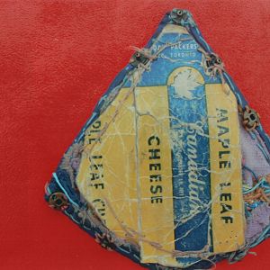 Royal Artillery Cheese Packet Badge Rear