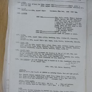 15 Recce War Diary - August 1942