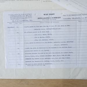 15 Recce War Diary - December 1943