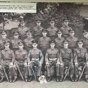 Sgt M Kinane Squad  Irish Guards 1941