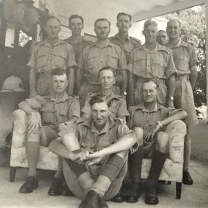 Officers 143 Battery BHQ Burma