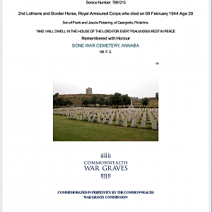 1944-02-08 7891213 Tpr Pickering, C