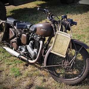 British Ariel  WW2 Motorcycle