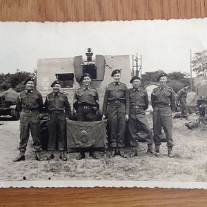 F Gun Crew, Hannover, June 1945