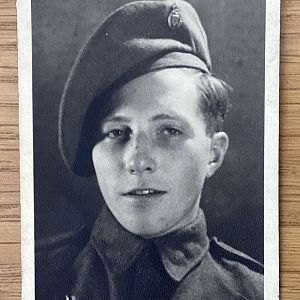 Gnr Cyril Urwin of the Essex Yeomanry