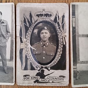 John Alfred Proctor, Postcards Sent While Being Held Prisoners By Germans (front)
