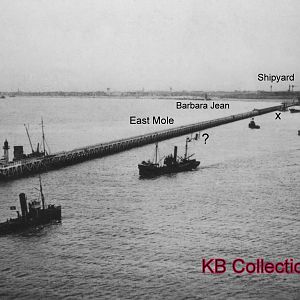 Dunkirk Fenella.sunk 1940. Photo Kb