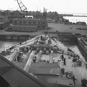 HMS Prince Of Wales Cape Town Nov 1941.