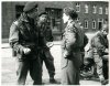 12th Devons, Major Eddie Warren & Brigadier Bellamy, Hamminkeln, March, 1945..jpg