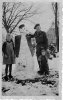 Christmas 1944 Capt Davis with German children (on back 'Dave &amp; Erika Oppenwehe Mar 46).jpg