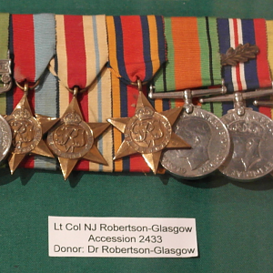 Lieutenant Colonel NJ Robertson-Glasgow
